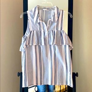 Sleeveless top. Never worn.